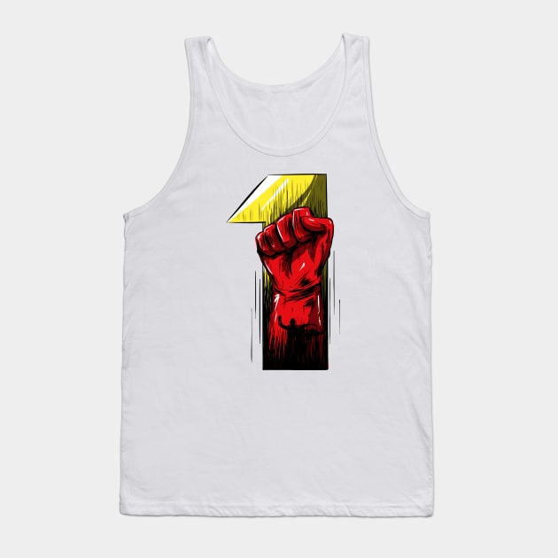 1 Punch! Tank Top by Gil